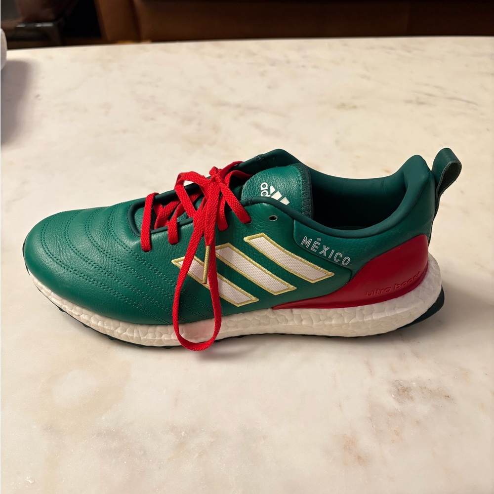Adidas Kids Mexico Edition Green Sneakers